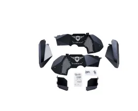 Combat Off Road Aluminum Inner Fender Liners Front Pair Jeep Wrangler 2018-2023
